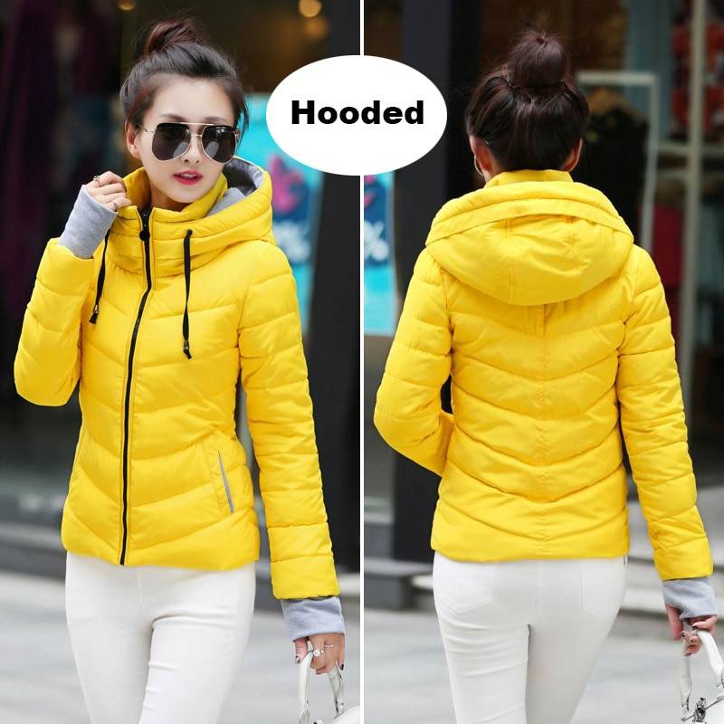 Women’s Winter Puff Jacket - Yellow / M - Women’s Clothing & Accessories - Coats & Jackets - 19 - 2024