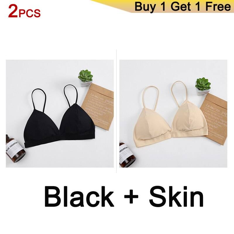 Wireless Soft Women’s Bra - black skin / One Size / Nearest Warehouse - Women’s Clothing & Accessories - Bras - 13