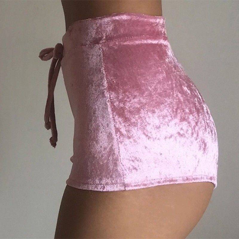 Women’s Dolphin Velvet Shorts - Bottoms - Shorts - 11 - 2024