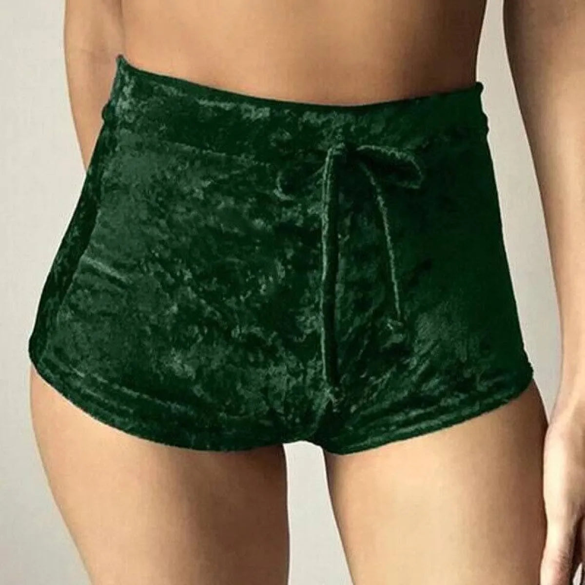 Women’s Dolphin Velvet Shorts - Bottoms - 15