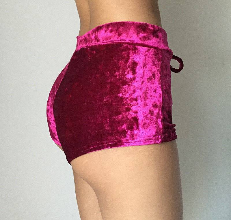 Women’s Dolphin Velvet Shorts - Bottoms - Shorts - 4 - 2024