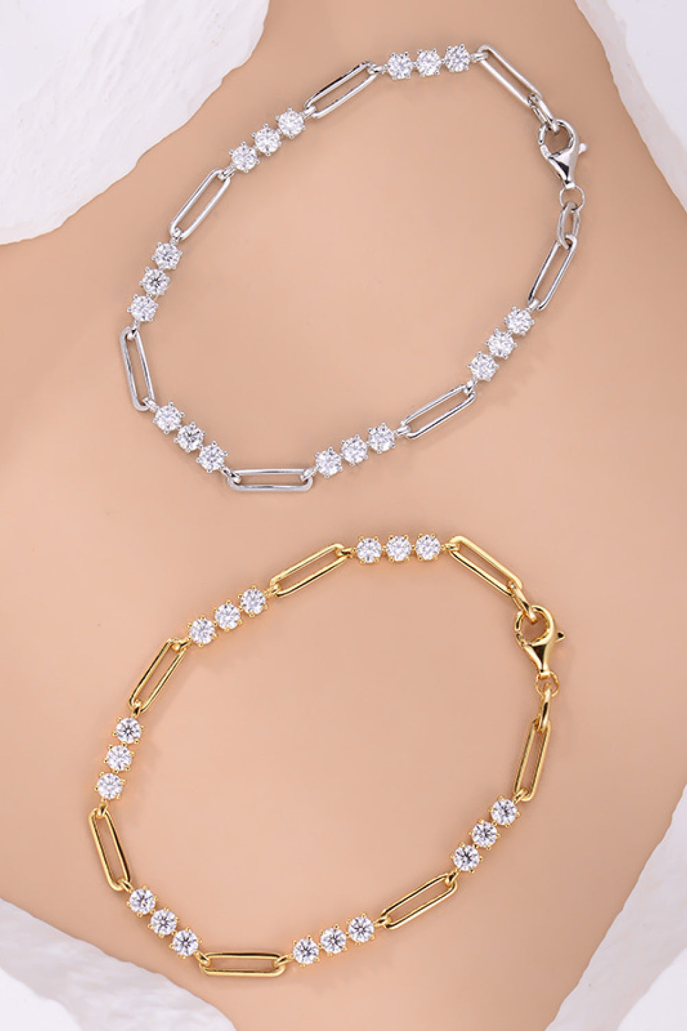 1.8 Carat Moissanite 925 Sterling Silver Bracelet - Women’s Jewelry - Bracelets - 10 - 2024