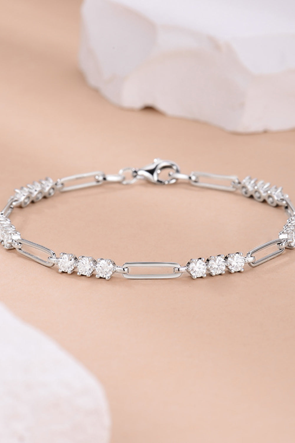 1.8 Carat Moissanite 925 Sterling Silver Bracelet - Women’s Jewelry - Bracelets - 2 - 2024