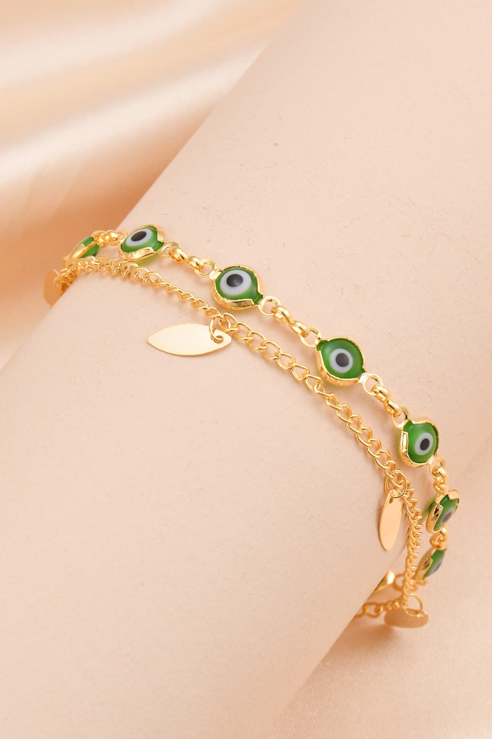 14K Gold Plated Lobster Closure Bracelet - Gold / One Size - Women’s Jewelry - Bracelets - 4 - 2024
