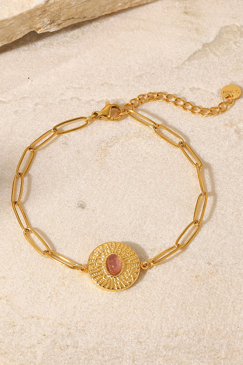 18K Gold Plated Paperclip Chain Bracelet - Gold / One Size - Women’s Jewelry - Bracelets - 3 - 2024