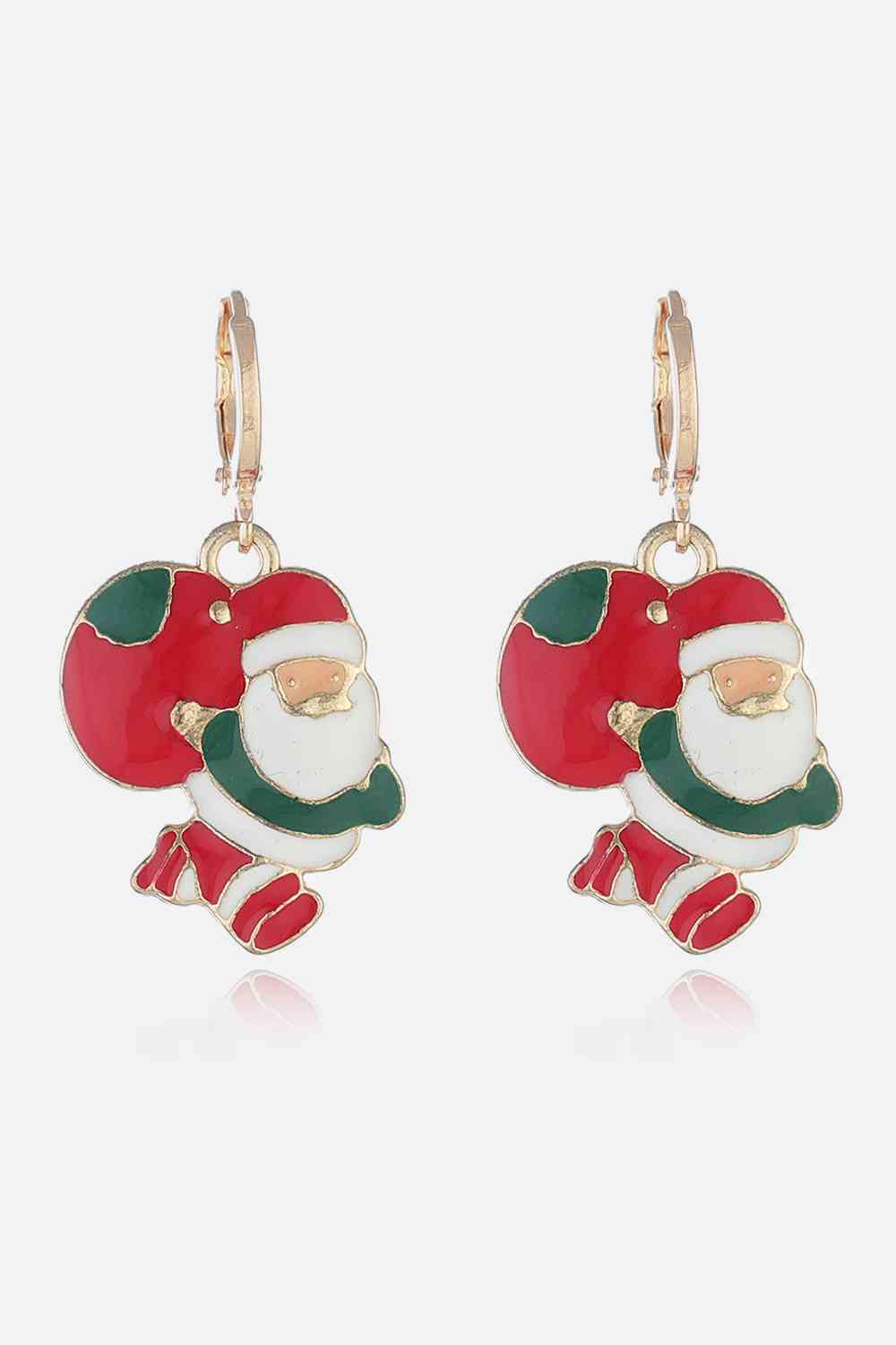 Christmas Theme Alloy Earrings - Style F / One Size - Women’s Jewelry - Earrings - 12 - 2024