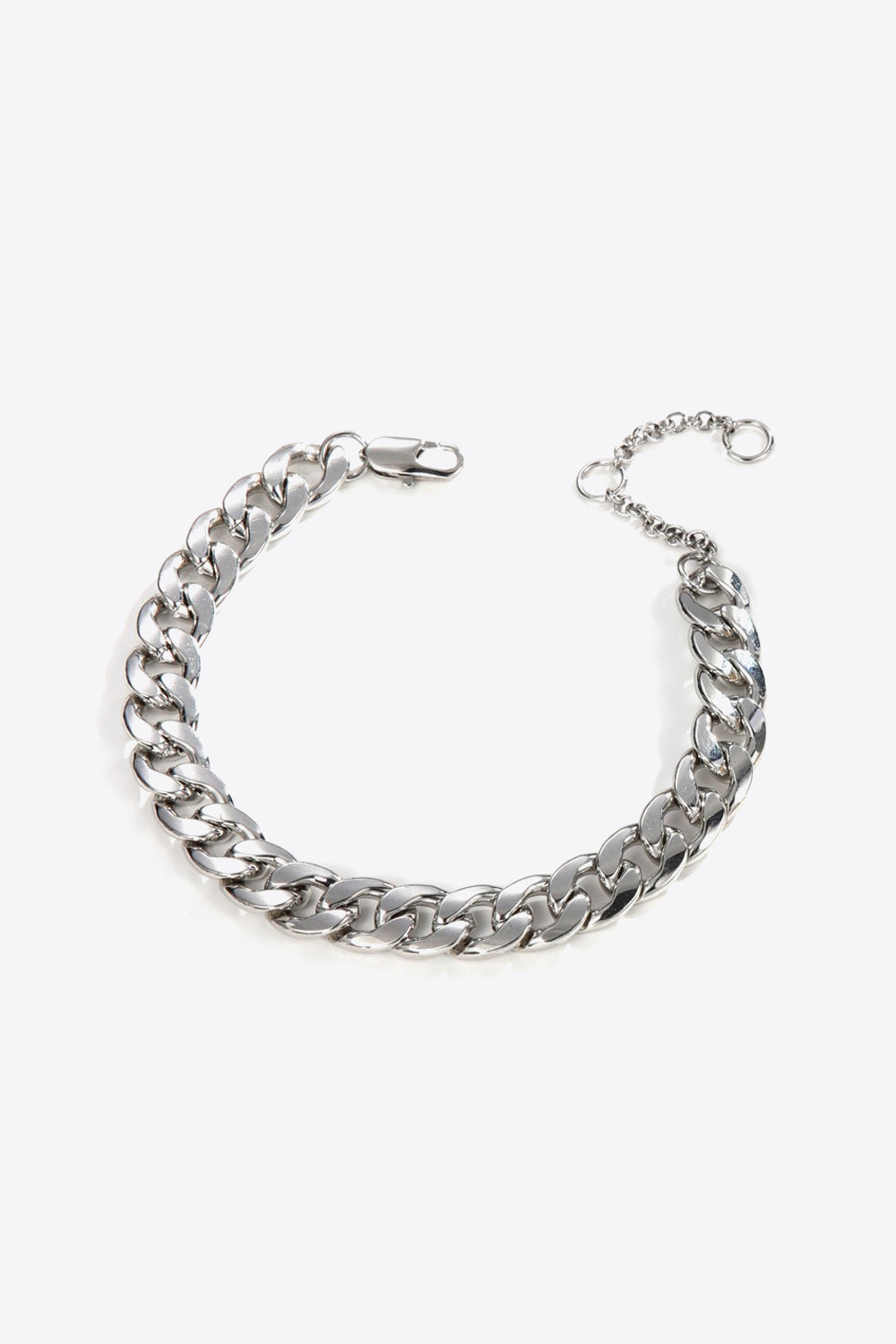 Chunky Chain Bracelet - Silver / One Size - Women’s Jewelry - Bracelets - 1 - 2024