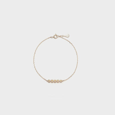 Daisy Shape Spring Ring Closure Bracelet - Silver / One Size - Women’s Jewelry - Bracelets - 2 - 2024