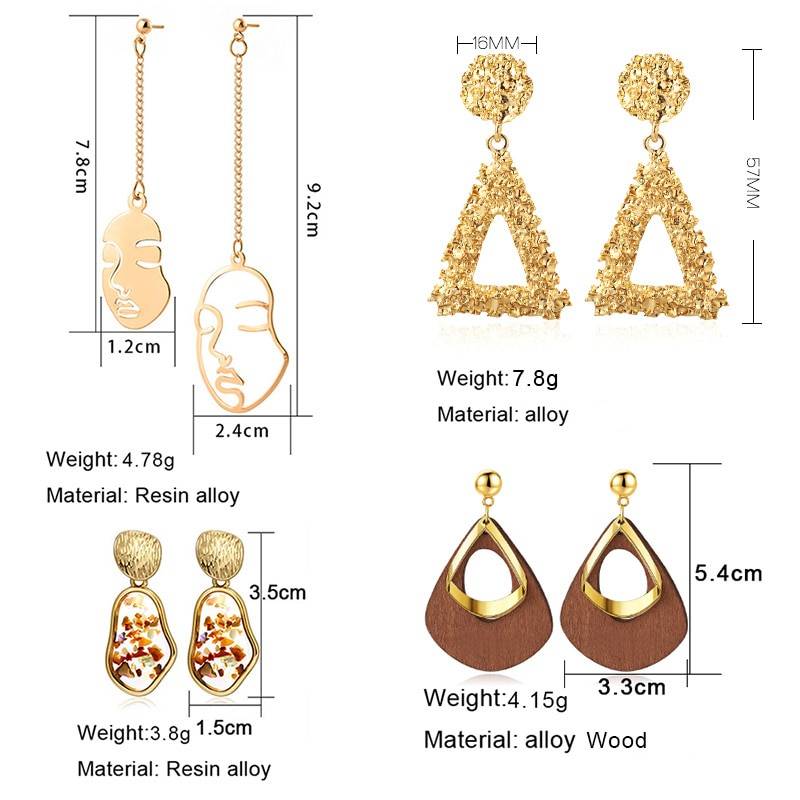 Dangle Drop Korean Earrings - Women’s Jewelry - Earrings - 6 - 2024