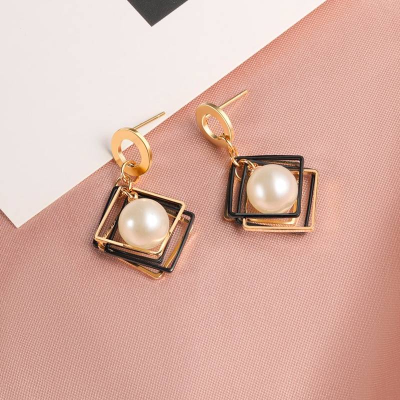 Dangle Drop Korean Earrings - Style 13 - Women’s Jewelry - Earrings - 15 - 2024