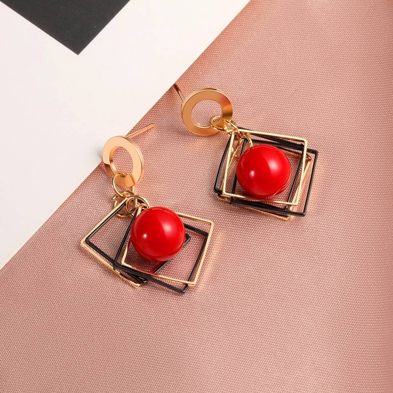 Dangle Drop Korean Earrings - Style 12 - Women’s Jewelry - Earrings - 40 - 2024