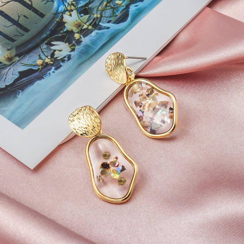 Dangle Drop Korean Earrings - Style 23 - Women’s Jewelry - Earrings - 24 - 2024