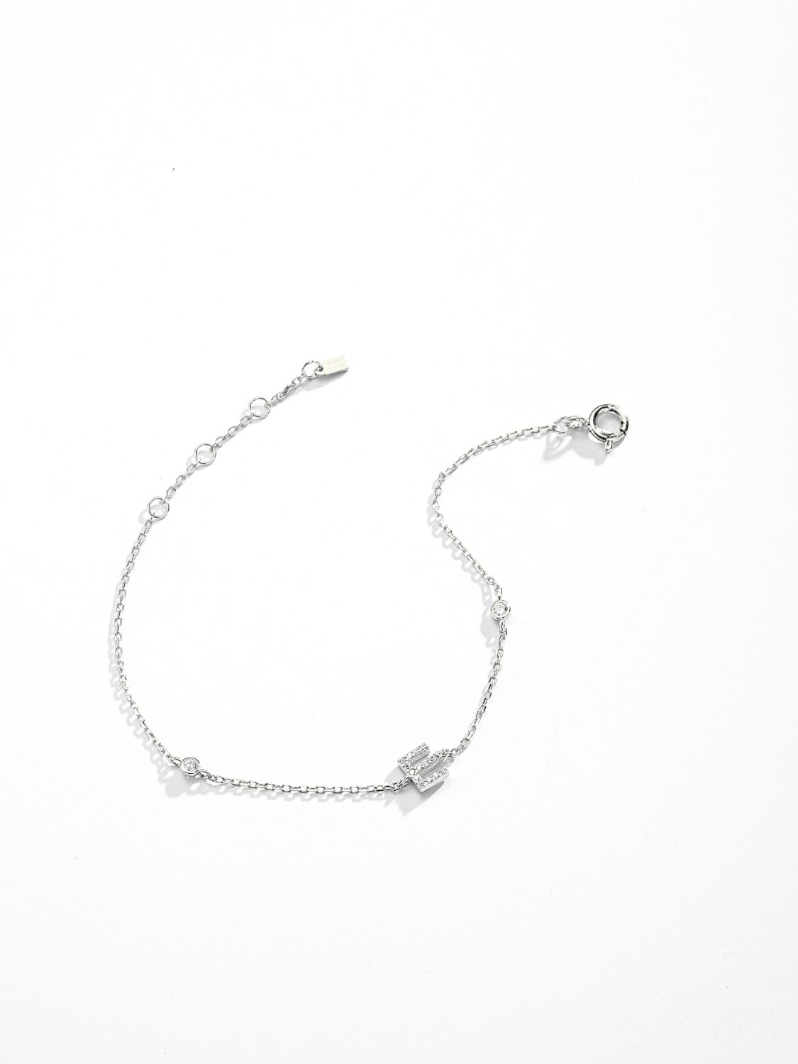 A To F Zircon 925 Sterling Silver Bracelet - Women’s Jewelry - Bracelets - 29 - 2024