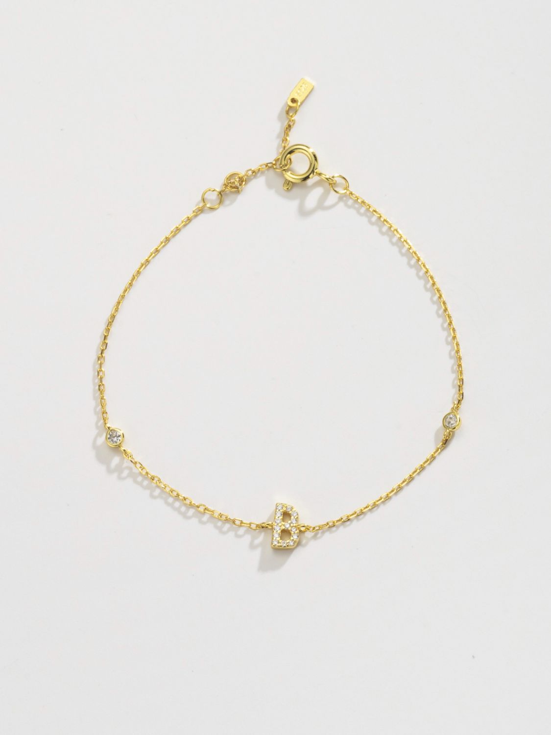 A To F Zircon 925 Sterling Silver Bracelet - Women’s Jewelry - Bracelets - 8 - 2024