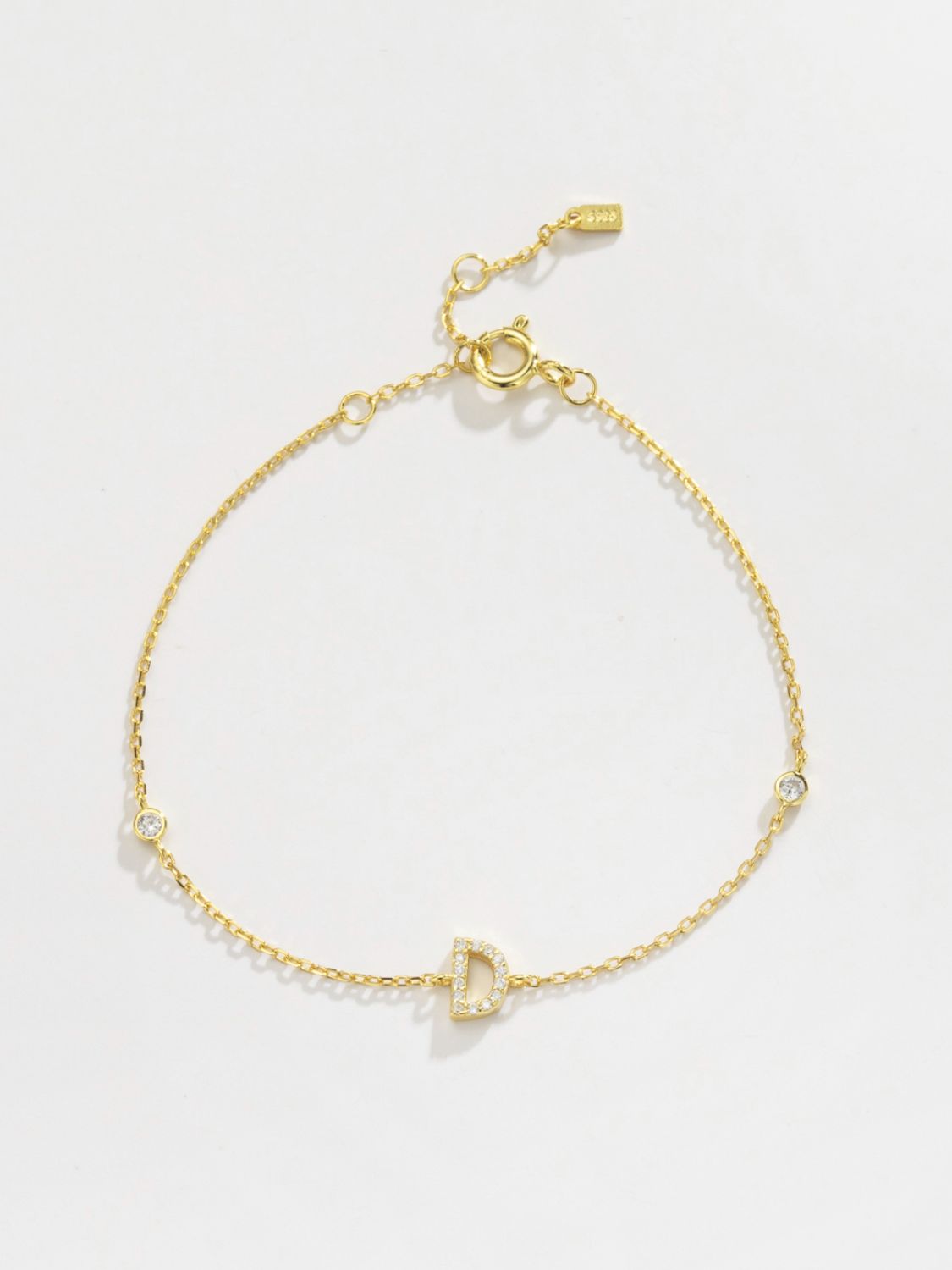 A To F Zircon 925 Sterling Silver Bracelet - Women’s Jewelry - Bracelets - 20 - 2024