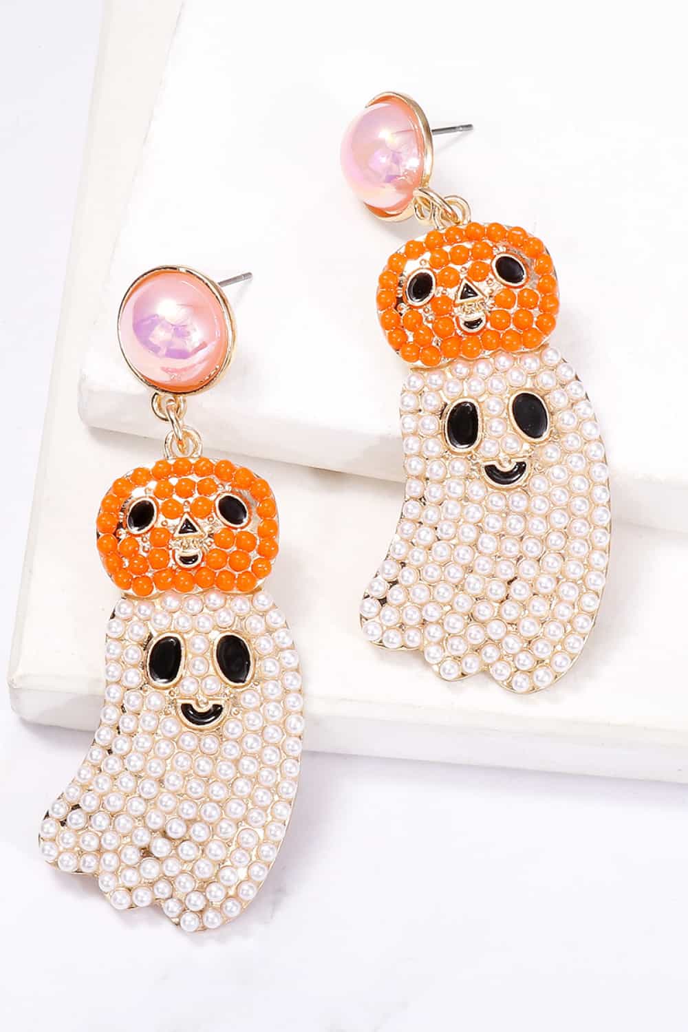 Halloween Ghost Shape Dangle Earrings - Women’s Jewelry - Earrings - 7 - 2024