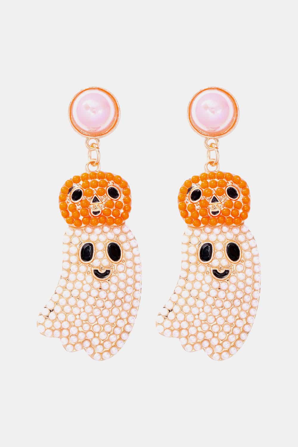 Halloween Ghost Shape Dangle Earrings - White / One Size - Women’s Jewelry - Earrings - 5 - 2024