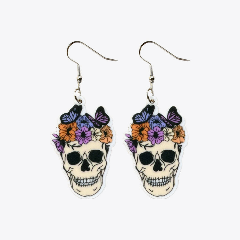 Halloween Theme Acrylic Dangle Earrings - Women’s Jewelry - Earrings - 1 - 2024