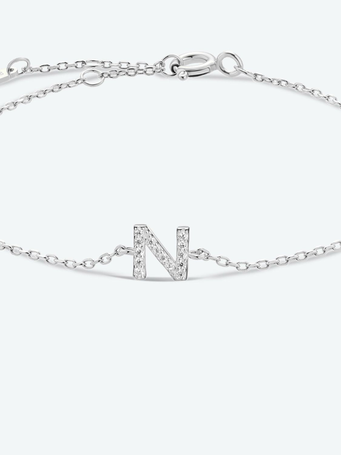 L To P Zircon 925 Sterling Silver Bracelet - Women’s Jewelry - Bracelets - 18 - 2024