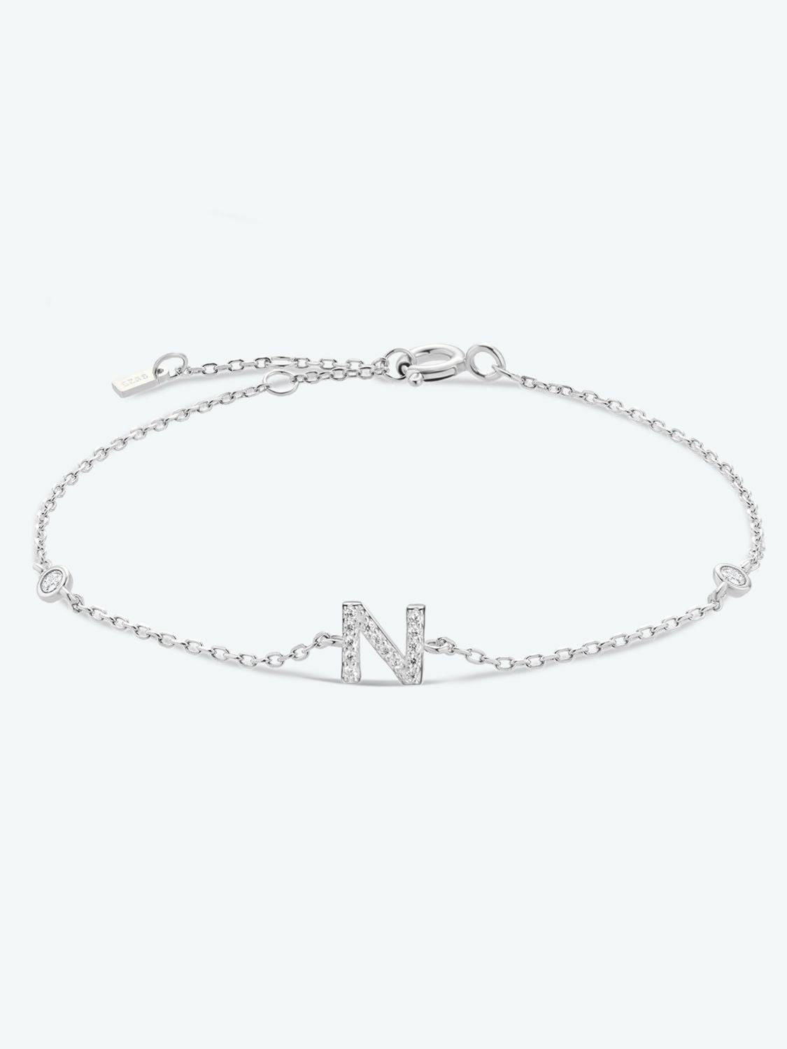 L To P Zircon 925 Sterling Silver Bracelet - N-Silver / One Size - Women’s Jewelry - Bracelets - 16 - 2024