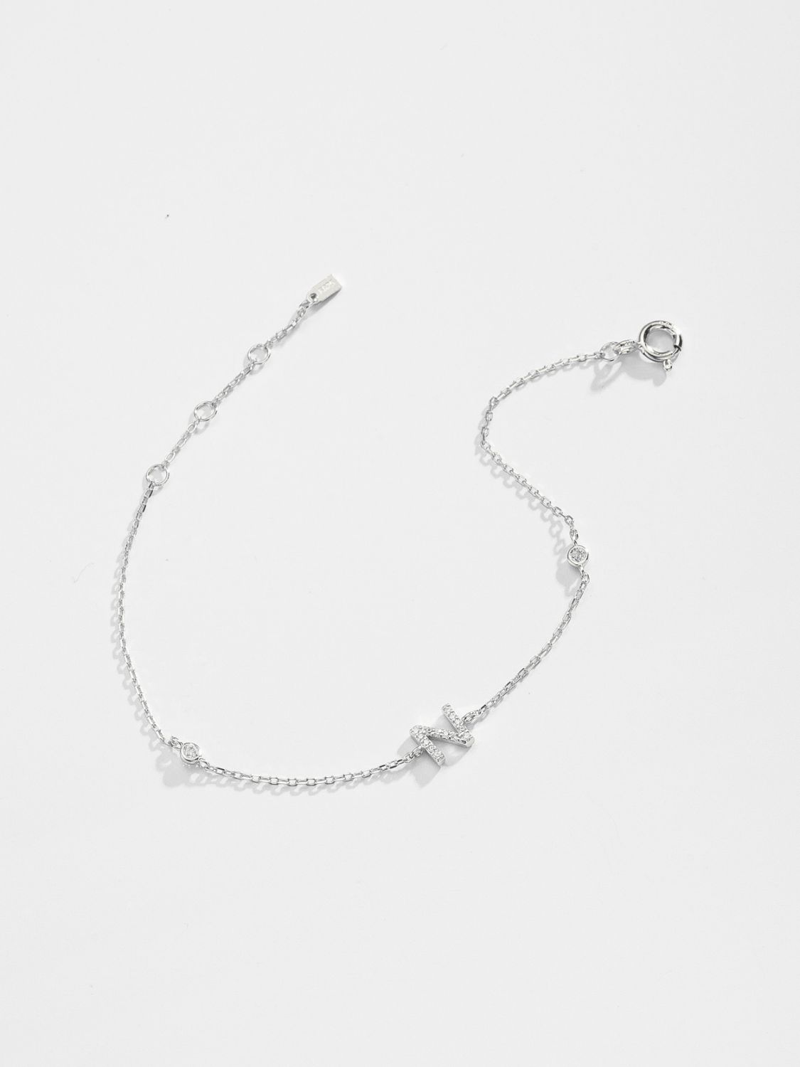 L To P Zircon 925 Sterling Silver Bracelet - Women’s Jewelry - Bracelets - 17 - 2024