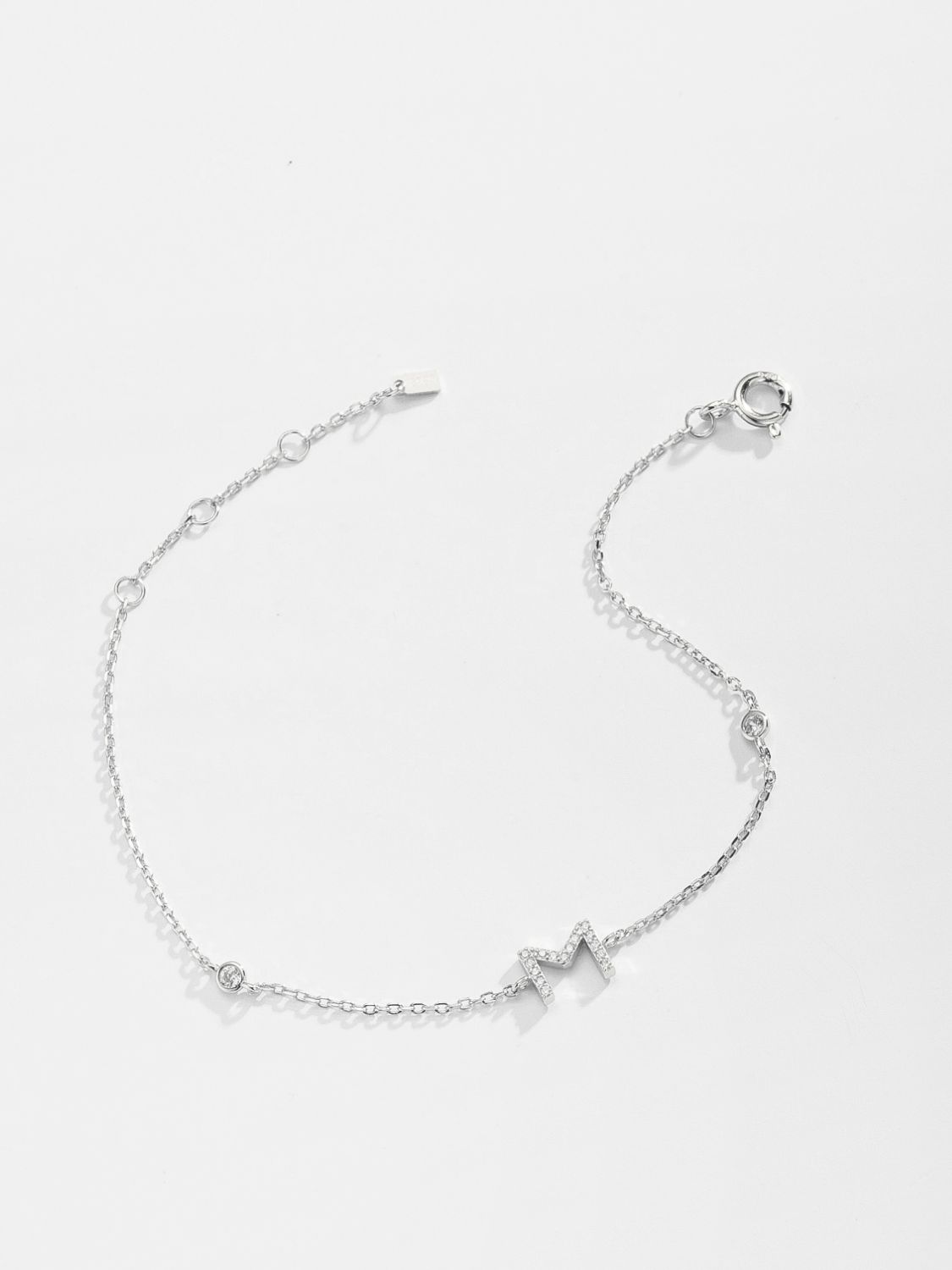 L To P Zircon 925 Sterling Silver Bracelet - Women’s Jewelry - Bracelets - 11 - 2024