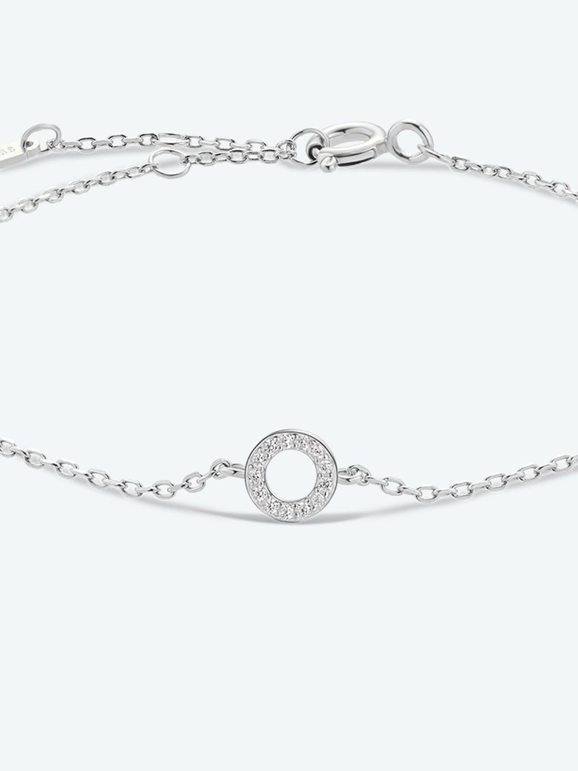 L To P Zircon 925 Sterling Silver Bracelet - Women’s Jewelry - Bracelets - 24 - 2024
