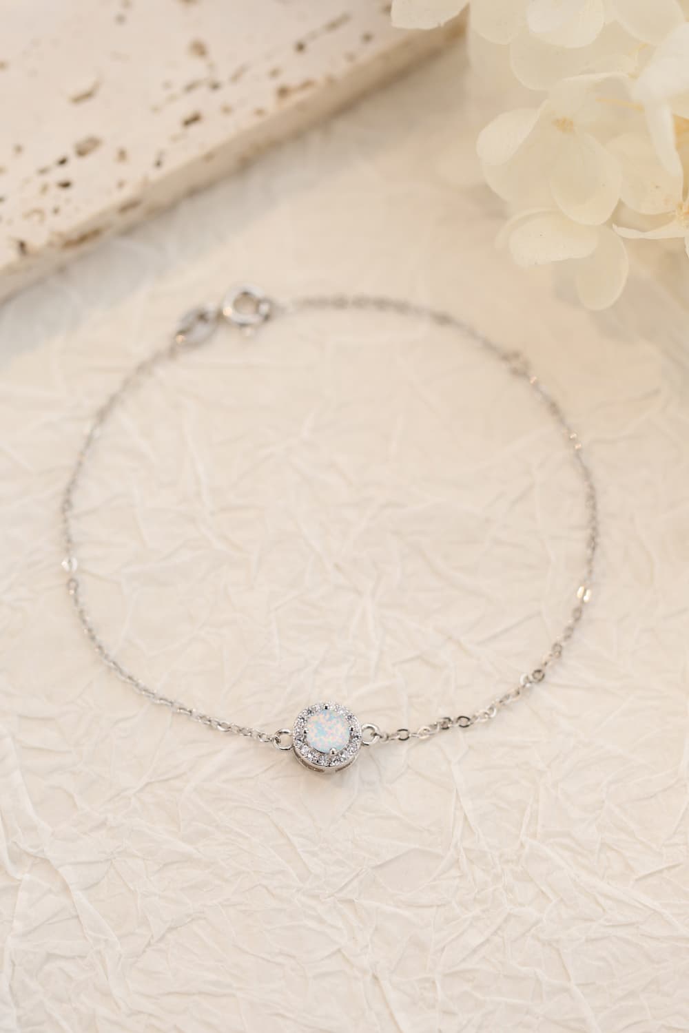 Love You Too Much Opal Bracelet - White / One Size - Women’s Jewelry - Bracelets - 5 - 2024