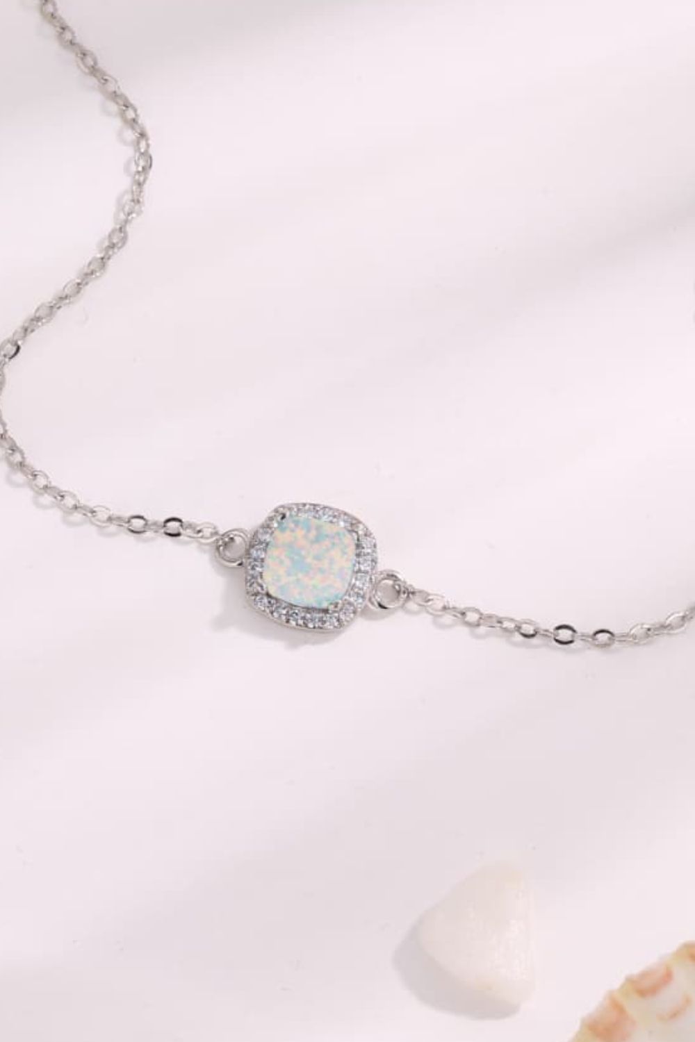 Opal Platinum-Plated Bracelet - Women’s Jewelry - Bracelets - 2 - 2024