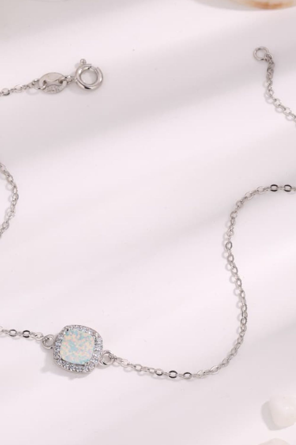 Opal Platinum-Plated Bracelet - Women’s Jewelry - Bracelets - 3 - 2024
