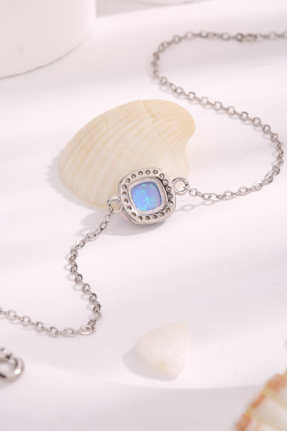 Opal Platinum-Plated Bracelet - Women’s Jewelry - Bracelets - 6 - 2024