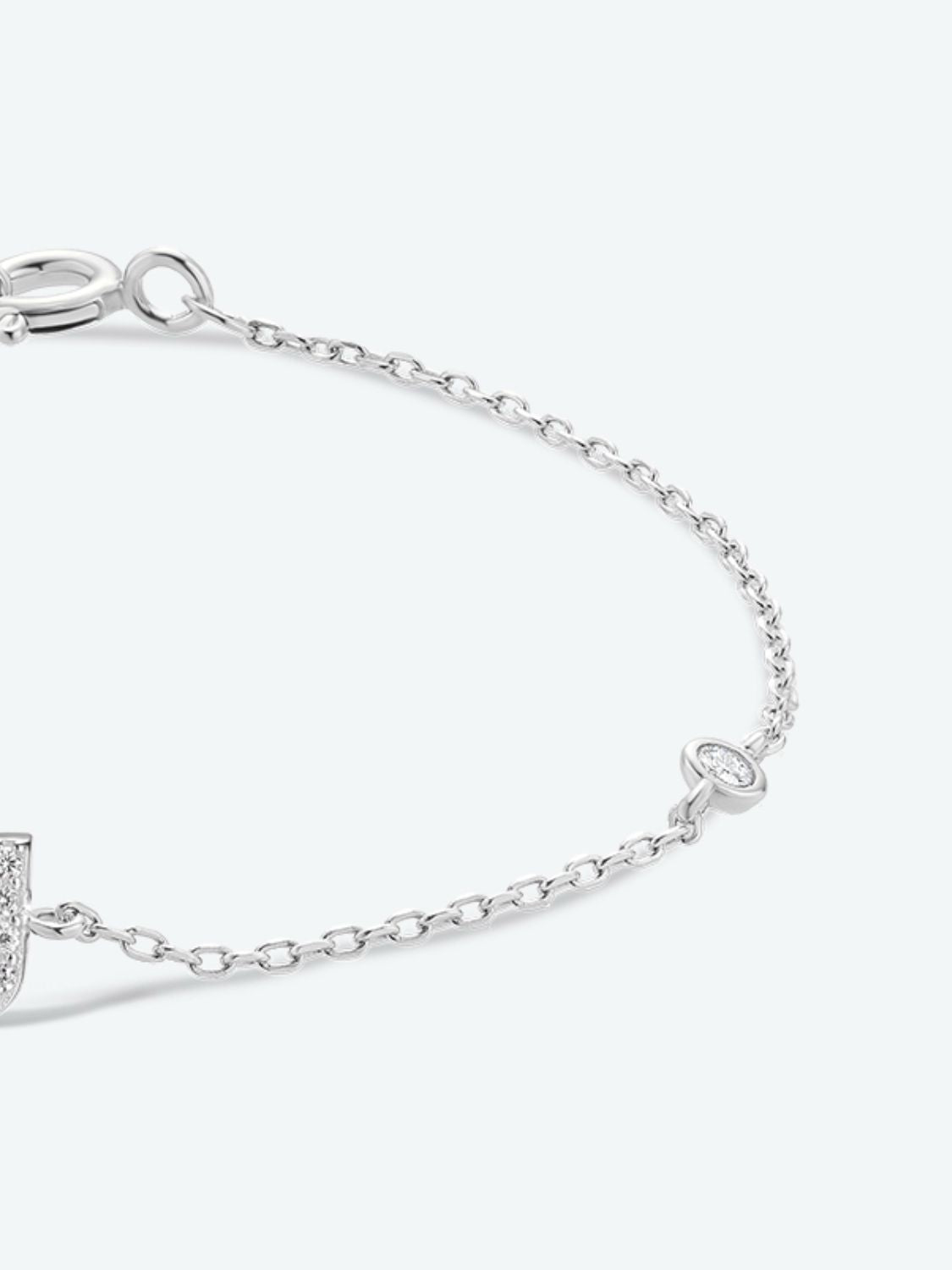 Q To U Zircon 925 Sterling Silver Bracelet - Women’s Jewelry - Bracelets - 31 - 2024