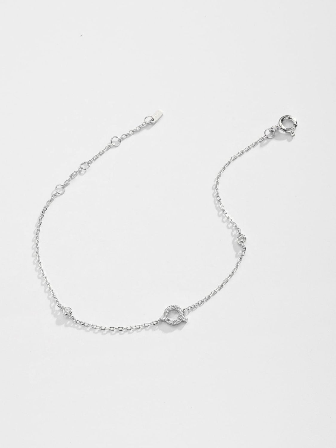 Q To U Zircon 925 Sterling Silver Bracelet - Women’s Jewelry - Bracelets - 5 - 2024