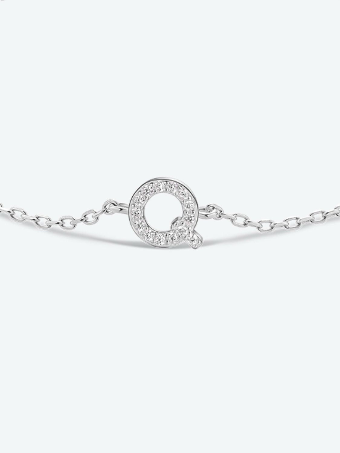 Q To U Zircon 925 Sterling Silver Bracelet - Women’s Jewelry - Bracelets - 6 - 2024