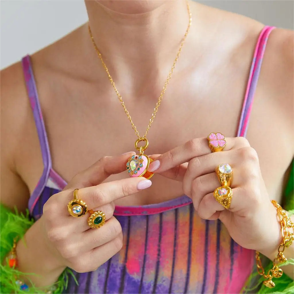 Rose Quartz Barbie Necklace Jewelry - Women’s Jewelry - Necklaces - 6 - 2024