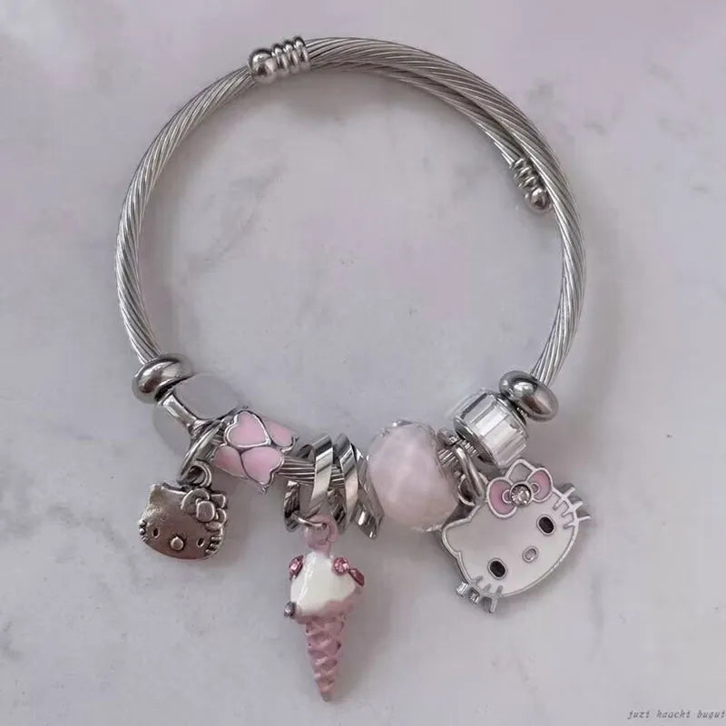 Sanrio Hello Kitty Bracelets - 04 - Women’s Jewelry - Bracelets - 10 - 2024