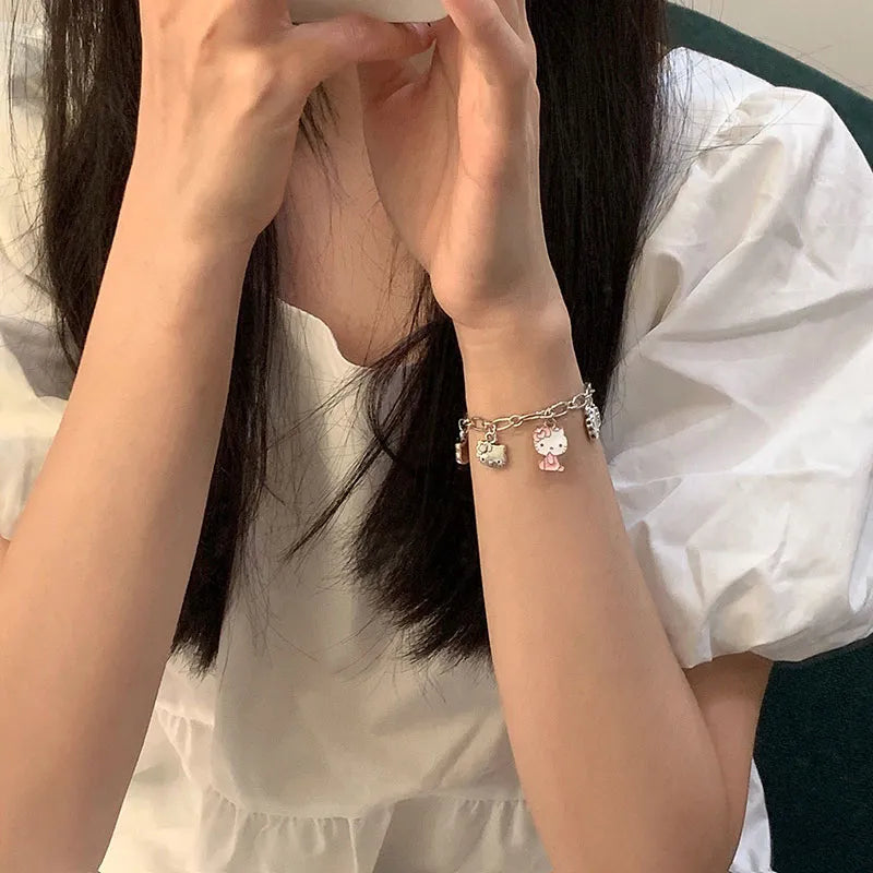Sanrio Hello Kitty Bracelets - 19 - Women’s Jewelry - Bracelets - 25 - 2024
