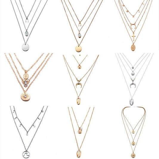 Symmetry Necklace - Women’s Jewelry - Necklaces - 2 - 2024