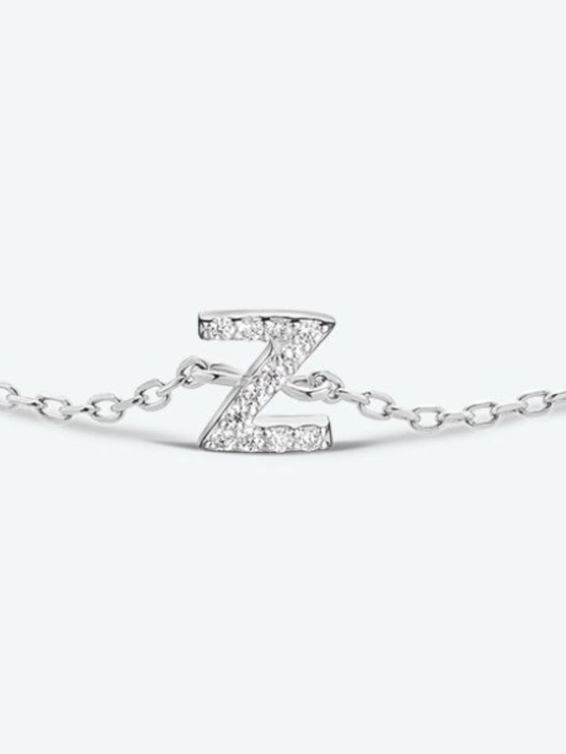 V To Z Zircon 925 Sterling Silver Bracelet - Women’s Jewelry - Bracelets - 30 - 2024