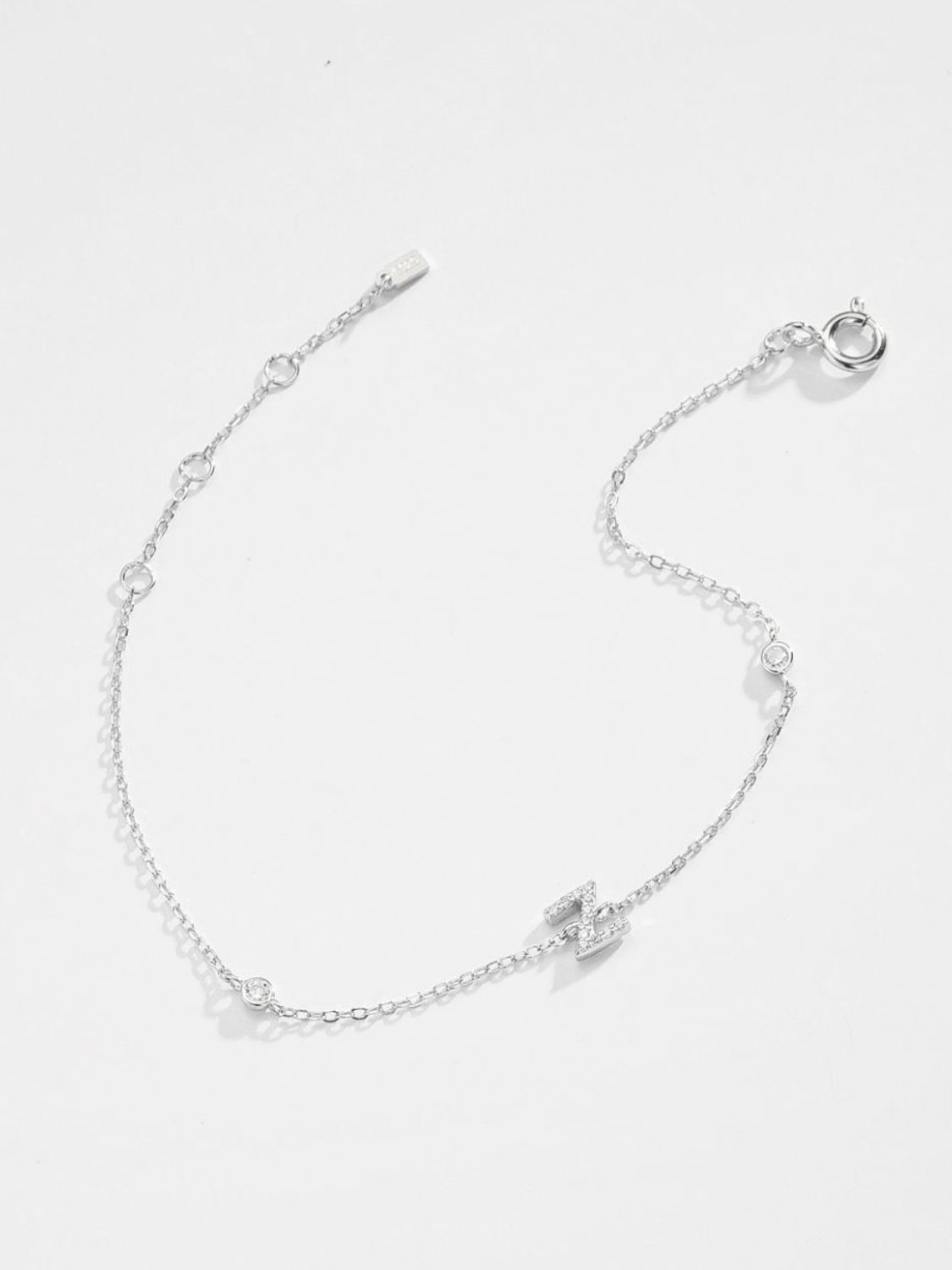 V To Z Zircon 925 Sterling Silver Bracelet - Women’s Jewelry - Bracelets - 29 - 2024