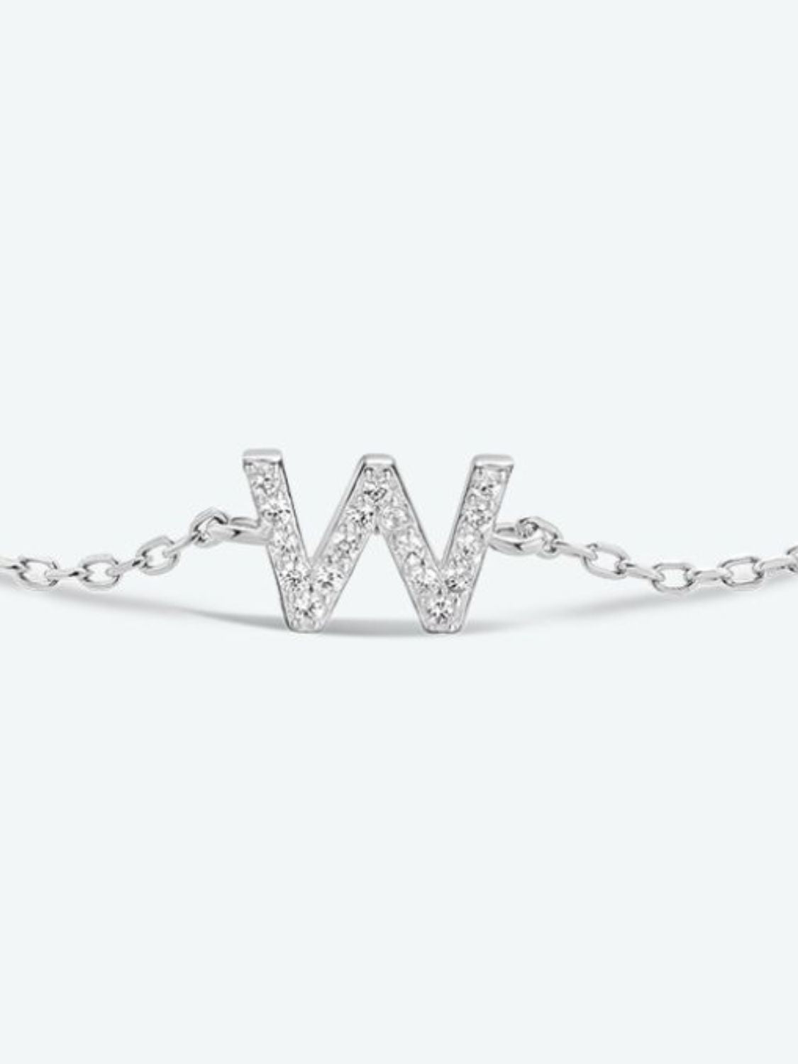 V To Z Zircon 925 Sterling Silver Bracelet - Women’s Jewelry - Bracelets - 11 - 2024