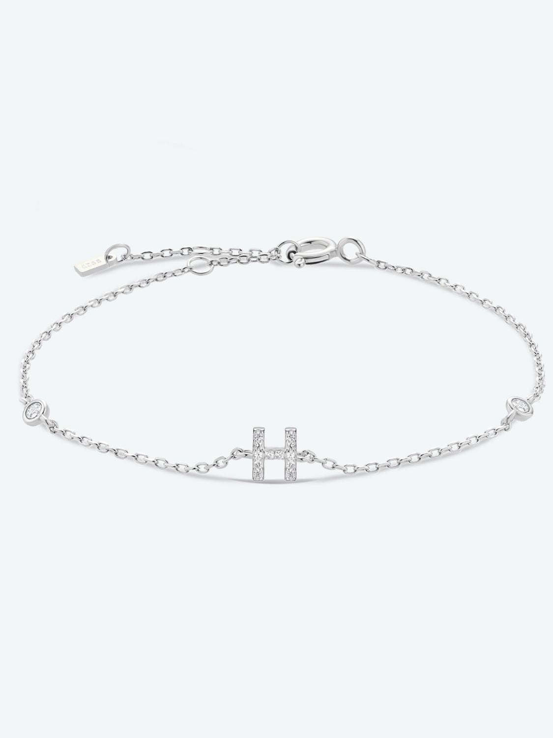 Zircon 925 Sterling Silver Bracelet - H-Silver / One Size - Women’s Jewelry - Bracelets - 10 - 2024
