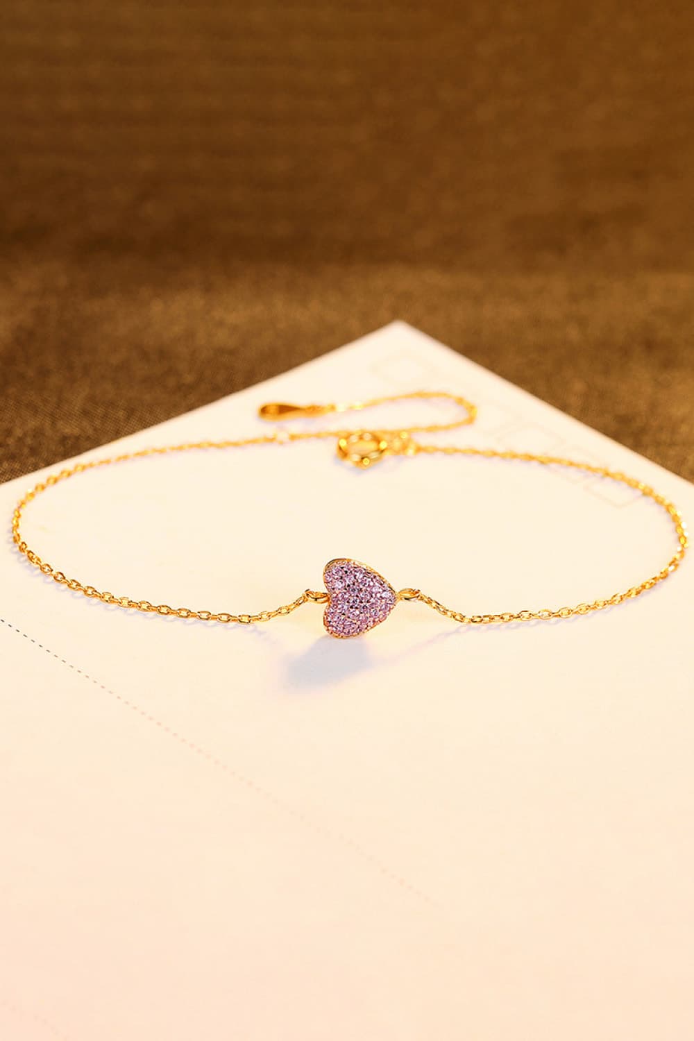 Zircon Heart 925 Sterling Silver Bracelet - Women’s Jewelry - Bracelets - 3 - 2024