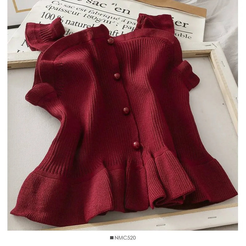 Women’s Knitted Tank Top - Women’s Clothing & Accessories - 35