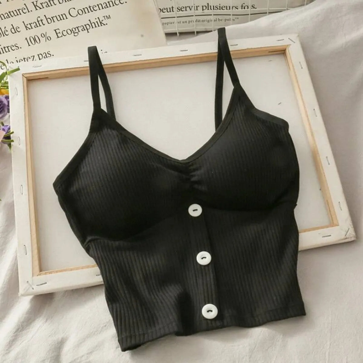 Women’s Knitted Tank Top - Women’s Clothing & Accessories - 8