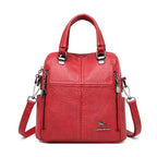 Women’s Leather Shoulder Backpack - Women’s Clothing & Accessories - 13