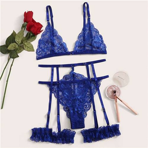 Women’s Lingerie Set in Multiple Colors - Blue / M - Women’s Clothing & Accessories - Lingerie - 7 - 2024