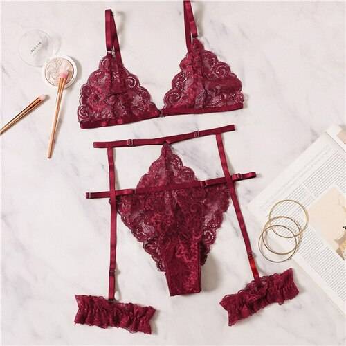 Women’s Lingerie Set in Multiple Colors - Red / M - Women’s Clothing & Accessories - Lingerie - 8 - 2024