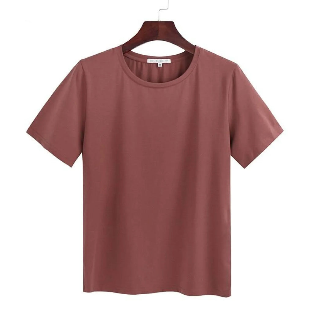 Women’s Loose Basic T - T-Shirts - 7