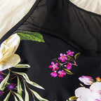 Lotus Floral One Piece - Women’s Clothing & Accessories - 11